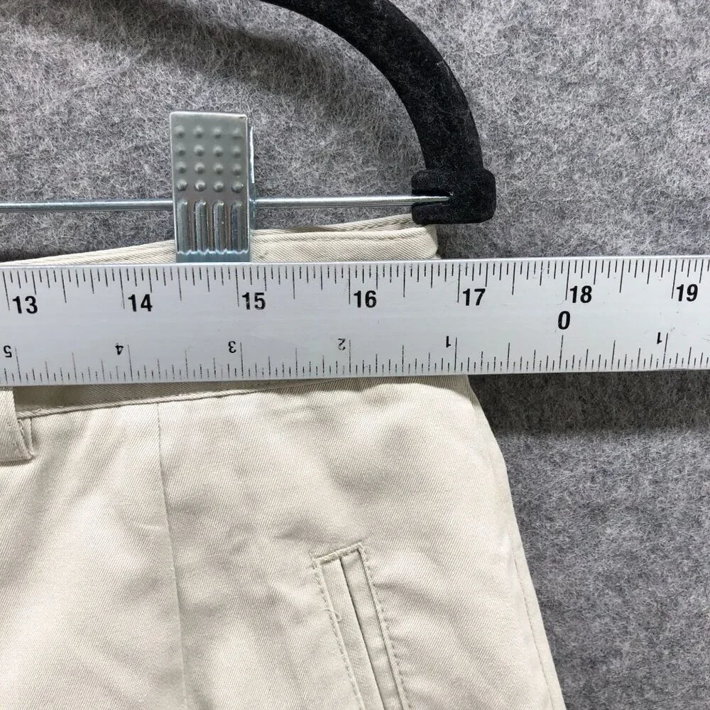 Vintage Lacoste Chino Pants Mens 32x27‎ Beige Tapered Leg Performance Golf